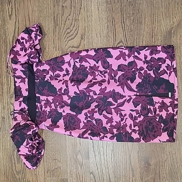 BLACK HALO floral midi-dress - Picture 3 of 4